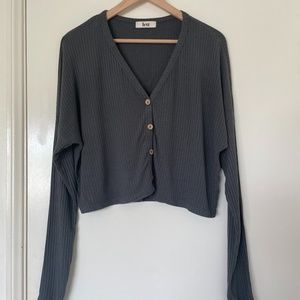 Lett Slouchy Long Sleeve Shirt